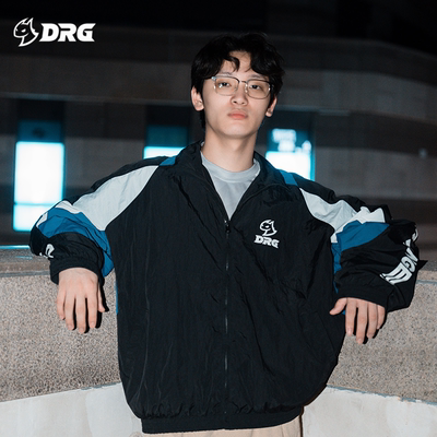 【DRG】2025队服 选手同款 黑蓝色/卡其色冲锋衣外套