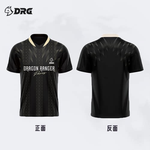 【DRG】无畏契约2025巴黎冠军赛队服 选手同款 速干透气短袖