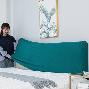 全包床头套罩简约现玉米粒床头靠背家用防尘保护套弹性 厂促欧式