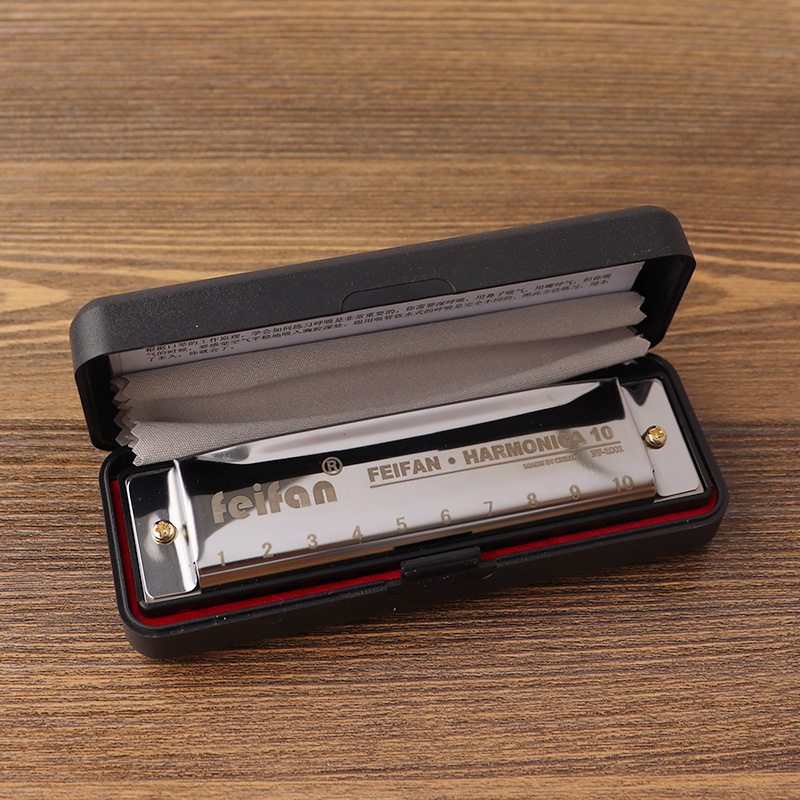 《口琴A1pq801-学生10孔小型布鲁斯口吹琴初学者新手吹奏乐器,乐器/吉他/钢琴/配件,口琴,淘宝优惠券,粉丝福利购,淘宝优惠卷