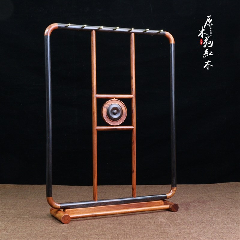 新款红木酸枝木笔架黑檀木毛笔挂文房用品木质古典笔架实木笔挂