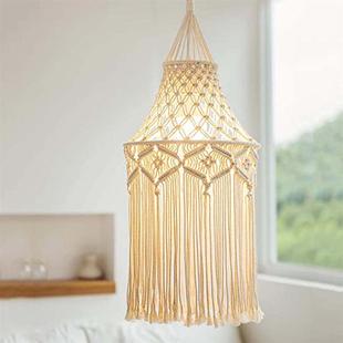 Bohemian Decor Ceiling 极速1pc Style woven Indoor Lamp Hand