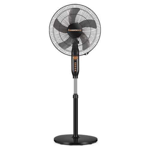 好货Electric Fan Floor Stand fan 5 Leaves Remote Control Tab
