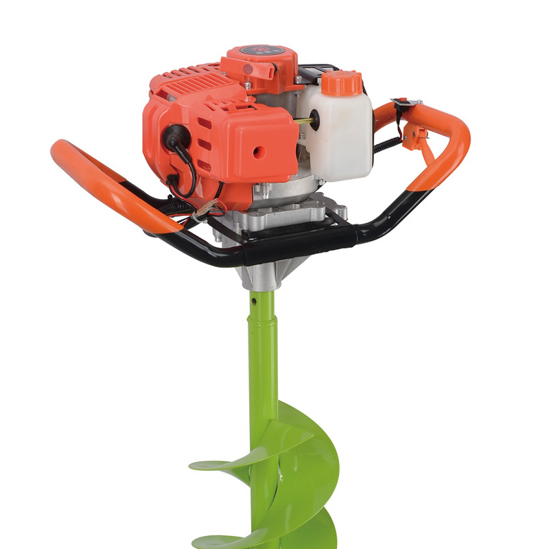 单人双人地钻挖孔机挖坑机挖树机钻孔机植树机打桩机施肥大棚立杆