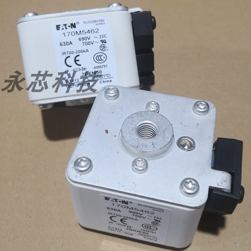 170M5462巴斯曼快速陶瓷直流熔断器直流保险丝底座低压熔断体现货