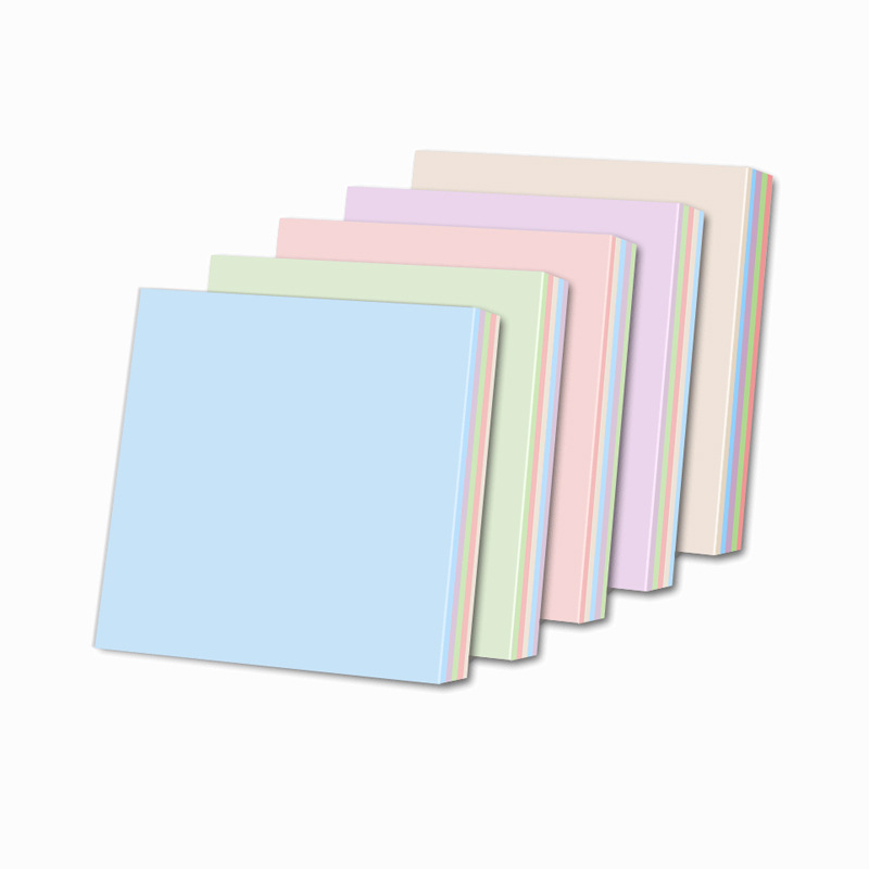 新品morandi sticky note self-adhesive memo notes便利贴横线便