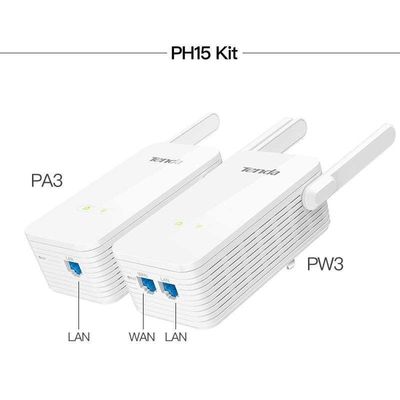 推荐1Pair  PH15 1000Mbps Powerline Ethernet Adapter,PLC Netw