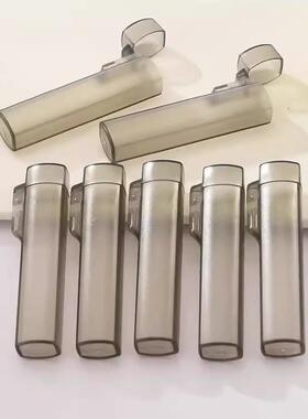 迷你分装盒简约牙签盒灰色旅行收纳盒子棉签盒便携客厅防尘收纳盒