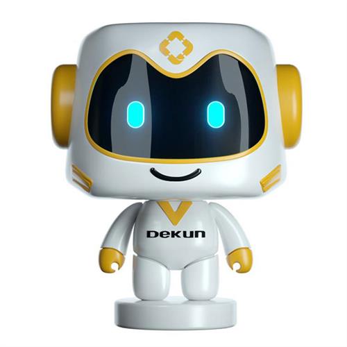 玻璃钢卡通雕塑德坤物流美陈形象公仔雕塑摆件