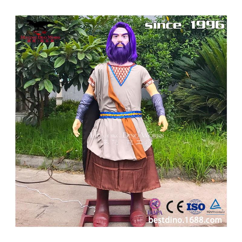 自贡年工厂定制漫画卡通人偶模型机械电动硅胶制作可动可发声