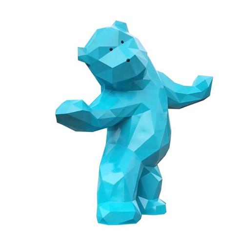 玻璃钢不锈钢卡通人物雕塑户外商场广场景观小品吉祥物人偶