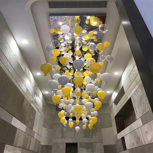 订制非标酒店工程灯具复式别墅大堂会所沙盘售楼部个性水晶灯