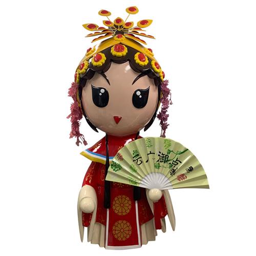 玻璃钢雕塑定制卡通人物店铺门口商场吉祥物公仔户外喜剧人物雕塑