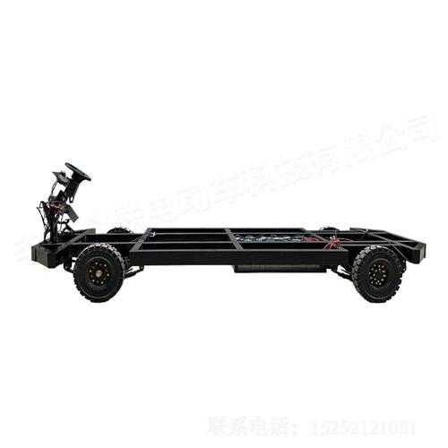 大型三吨重型电动花车底盘巡游车电动花车厂家花车巡游彩车底盘