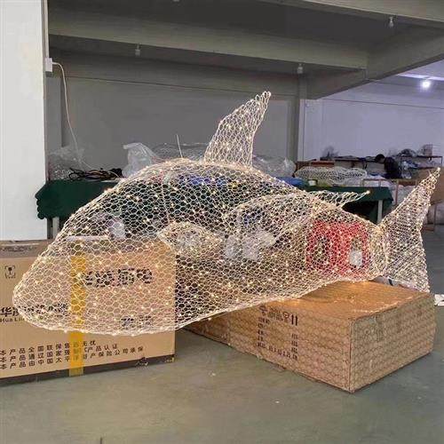 鲨鱼鲸鱼装饰云朵灯鱼形满天星创意动物造型铁丝网红工程定制吊灯,家装灯饰光源,其它灯具灯饰,淘宝优惠券,粉丝福利购,淘宝优惠卷