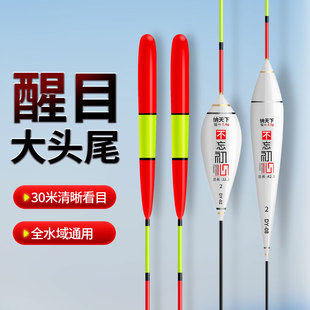 近视老年大头加粗尾浮漂远投醒目高灵敏野钓鲫鱼漂防风抗走水浮漂