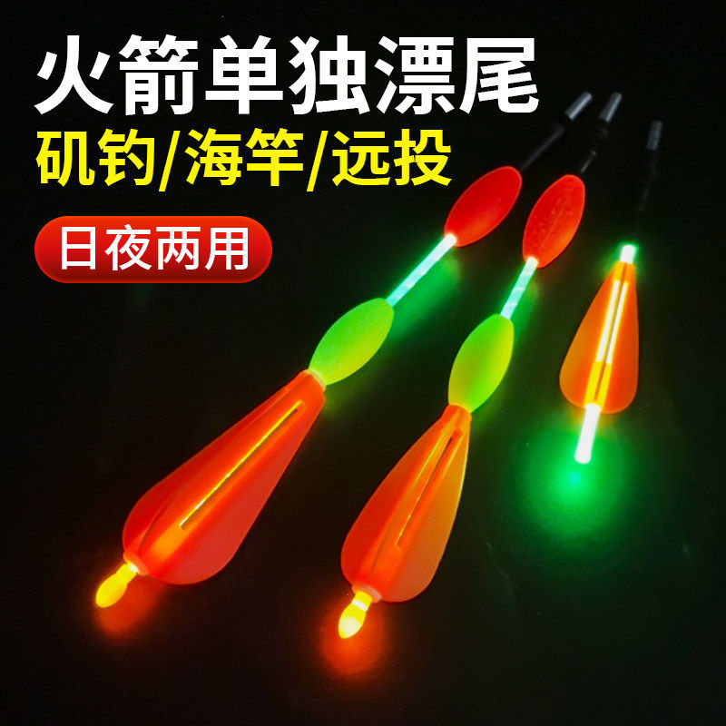 加粗醒目漂尾远投浮漂单独尾配尾图片