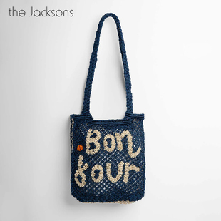 度假风手工编织包女大容量草编包单肩手提 2025新款 The Jacksons