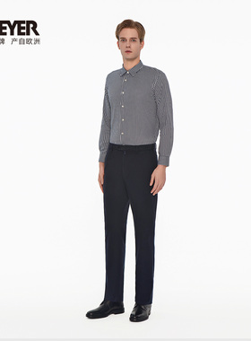 MEYER德国迈雅 休闲裤男纯棉斜纹宽松版25秋冬23316_J-BERLIN