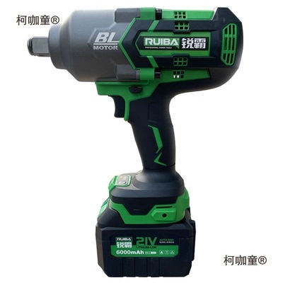 锐霸818无刷锂电充电动风炮1500冲击大扭力扳手重型汽修810麦太保