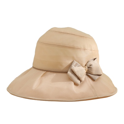 恒源祥真丝遮阳帽女士春夏季防晒帽透气太阳帽桑蚕丝防紫外线帽子