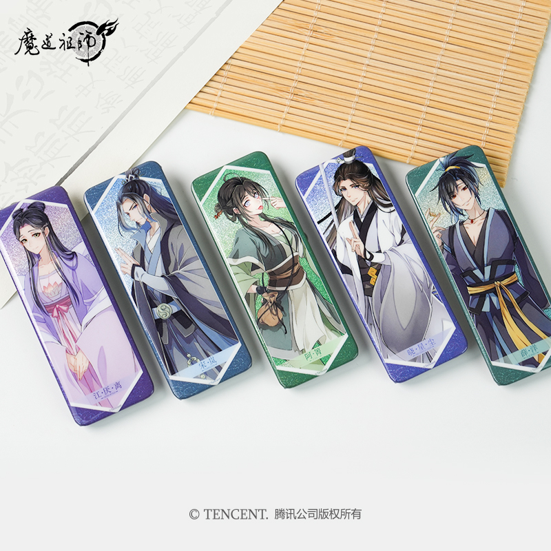 《魔道祖师》动画正版 长条吧唧徽章人物款动漫马口铁江厌离阿箐