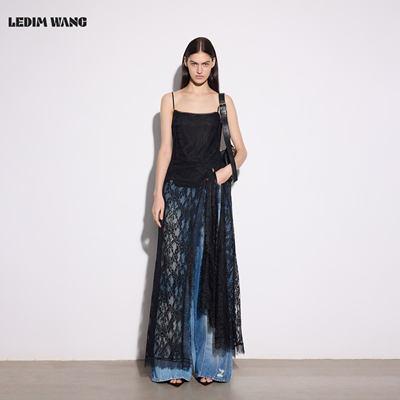 LEDIMWANG蕾丝吊带连衣裙