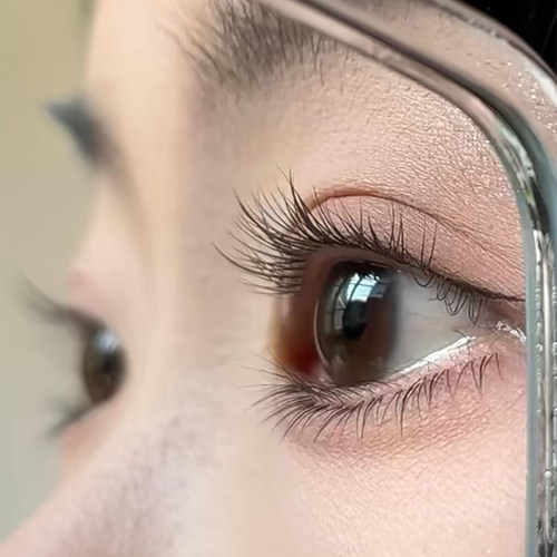 9mm免胶自粘假睫毛短款3D婴儿弯