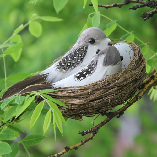 好货Home Decoration Artificial Foam Feather Bird Designer We