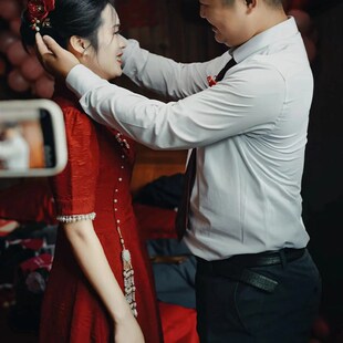 敬酒服新娘结婚改良旗袍订婚礼服连衣裙小个子新中式出阁宴回门服