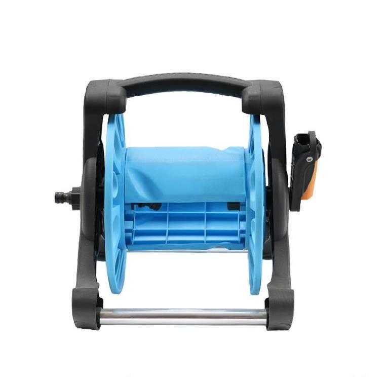 手动6s收放不锈钢洗车管盘线方便架子多功能卷管器农用手摇3分管