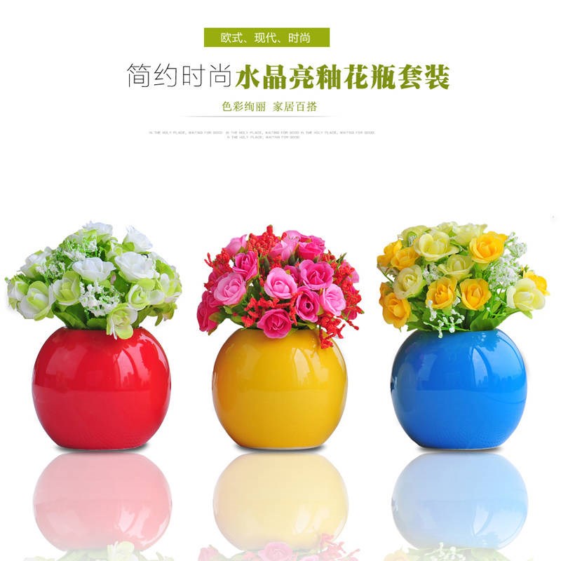 假花仿真花客厅装饰花摆件家居室内干花束塑料绢花小盆栽套装摆C