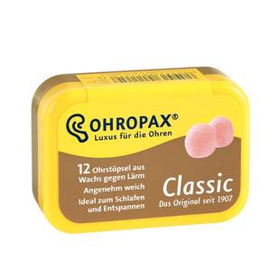 德国OHROPAX耳塞隔音蜡丸防噪音睡眠睡觉防呼噜不涨耳降噪不入耳