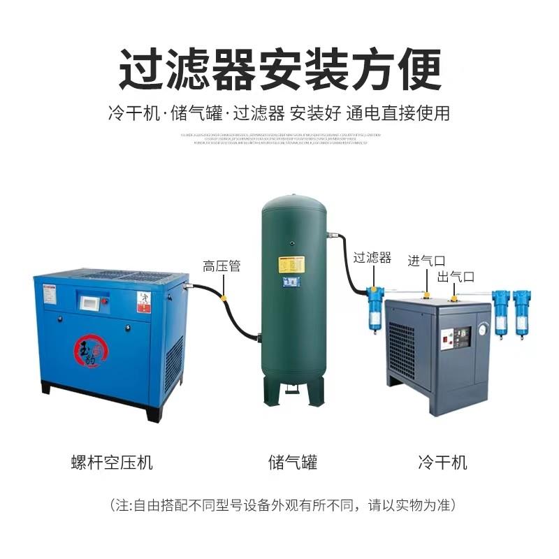 议价QPS压缩空气精密过滤器015/024/035除油除水冷干机过滤油水分