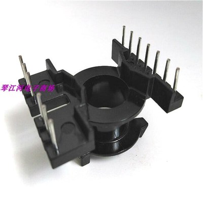 PQ2620电木骨架变压器磁芯立式6+7PIN单边加宽 G-2613十套一包