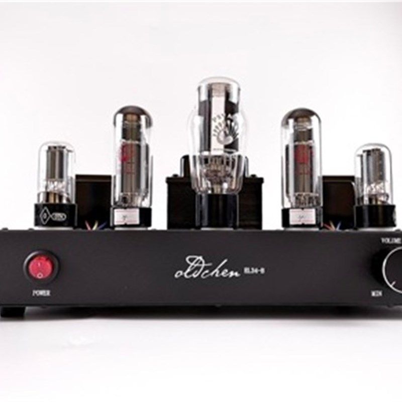 老陈胆机纯手工胆整流EL34发烧胆机电子管功放