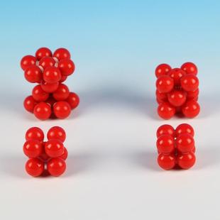 简单四方体心立方面心立方六方金属晶体结构模型金属晶胞