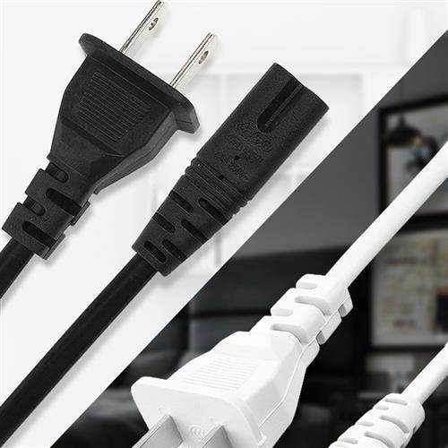 HKC惠科2136电脑液晶显示器屏专用电源线插头电线2插脚项8字孔线