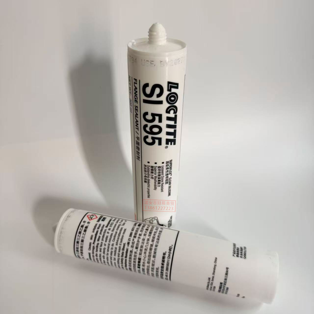 LOCTITE乐泰SI595白色工业结构胶密封胶水耐高温