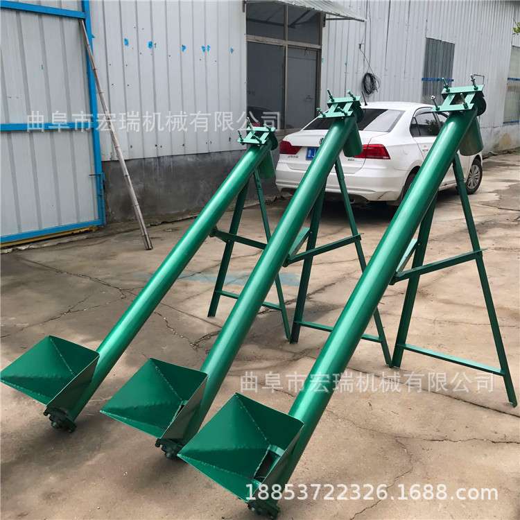 小型螺旋输送机喂料机 水泥罐螺旋输送机价格 绞龙上料机