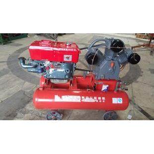 云南昆明红五环W-3.5/7配常柴L24马力柴动空压机