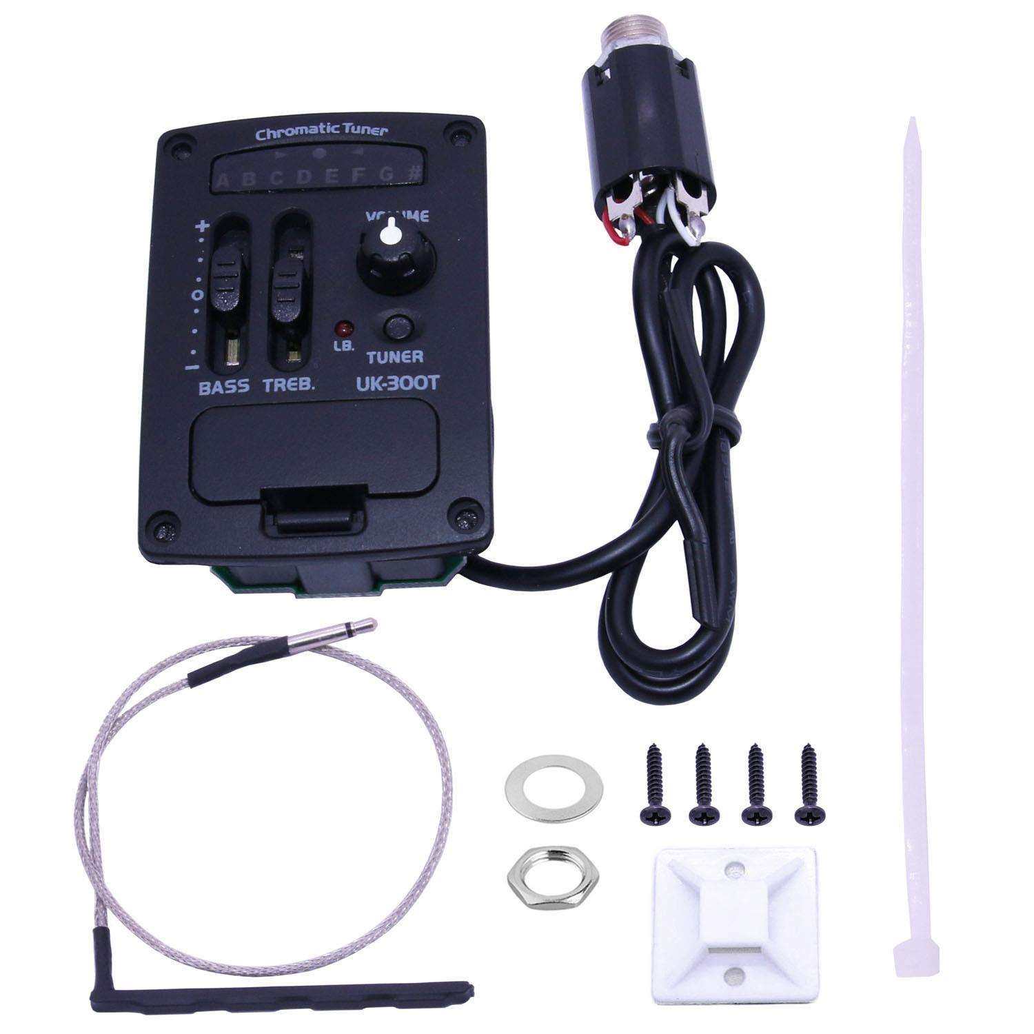 源馨乐器配件UK拾音器uk-300t木吉他拾音器吉它民谣