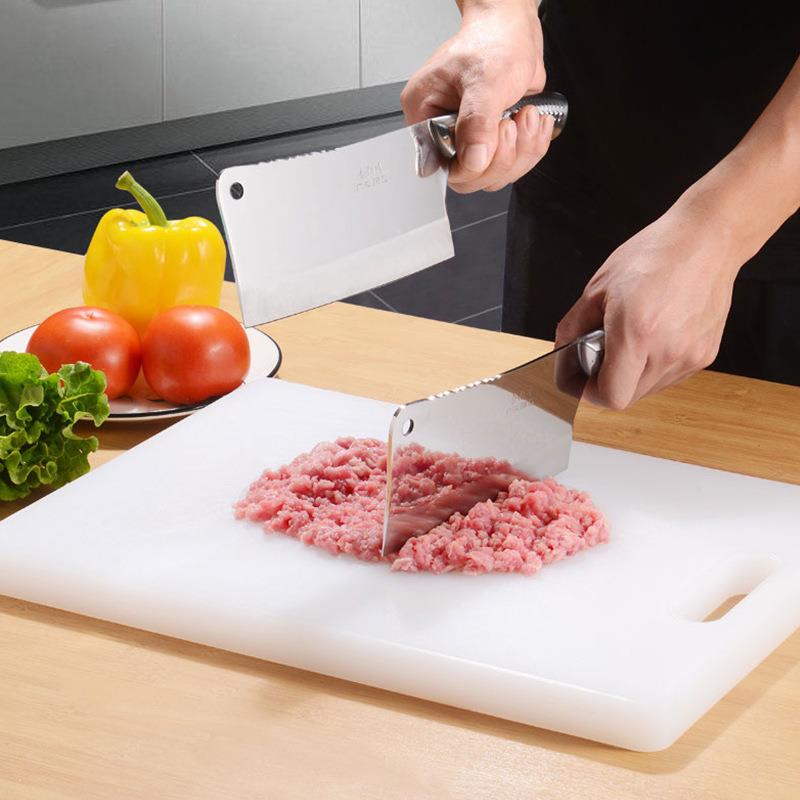 PE菜板加厚抗菌防霉家用水果切菜板案板占板双面塑料砧板厨房专用