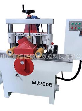 木工板式多片锯MJ200B电动升降生态板多层板密度板分条机重型切割