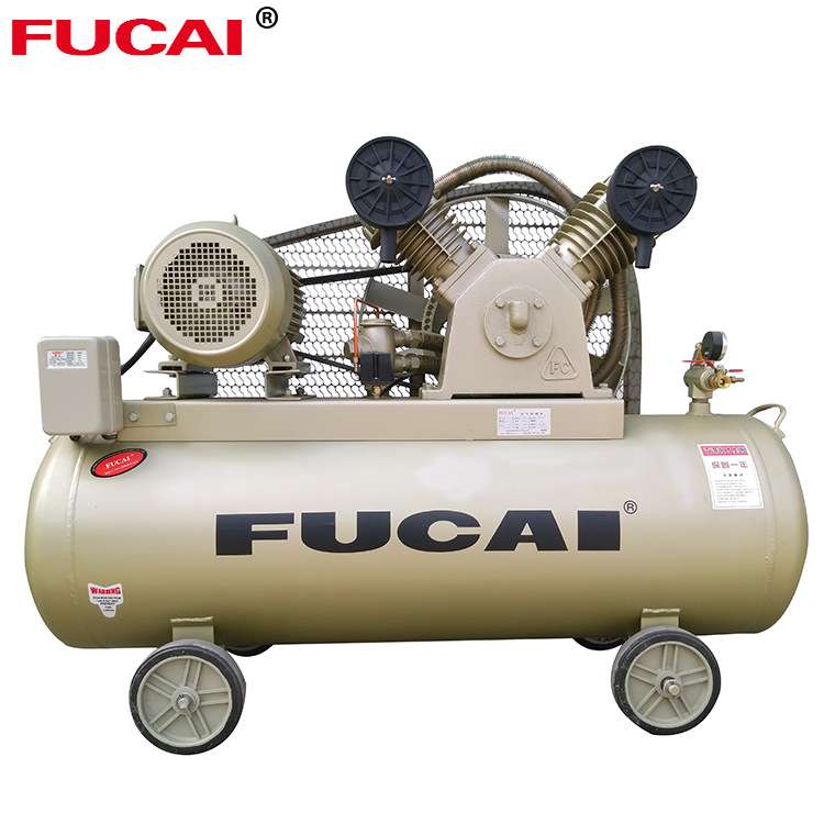 无油活塞式空压机4hp 3kw小型8公斤压力矿用气泵空气压缩机