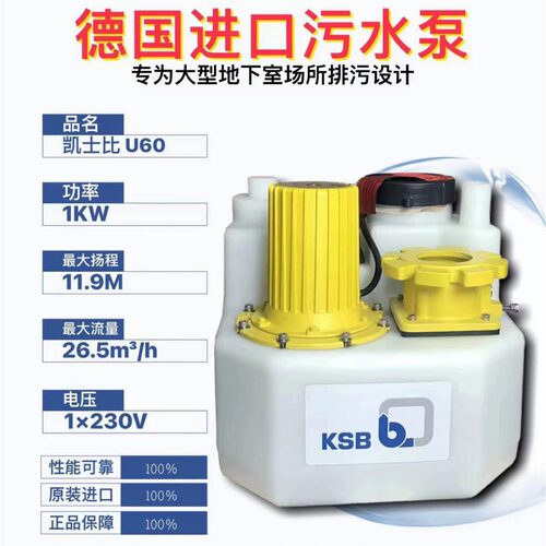 德国原装KSB凯士比污水提升站