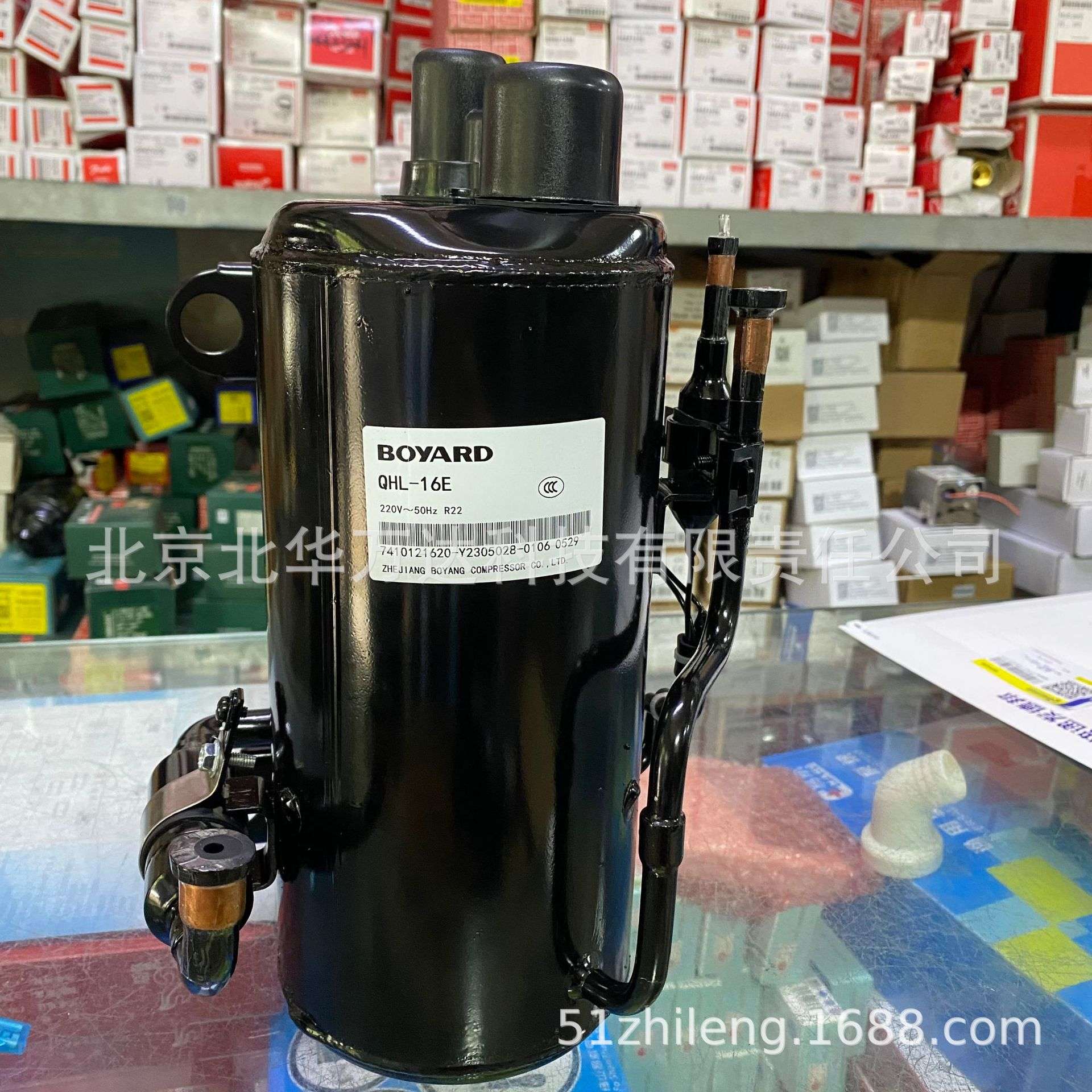 风幕柜制冷压缩机QXL-16E/30E/QHD-13K/卧式冷柜低温制冷压缩机