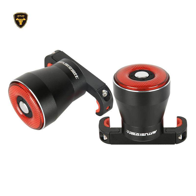 ANTUSI安途仕Q5自行车智能刹车尾灯公路山地夜骑警示安全双支架灯