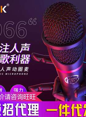 ISKD66手持动圈麦专业人声话筒KTV现场演出户外K歌直播麦克风