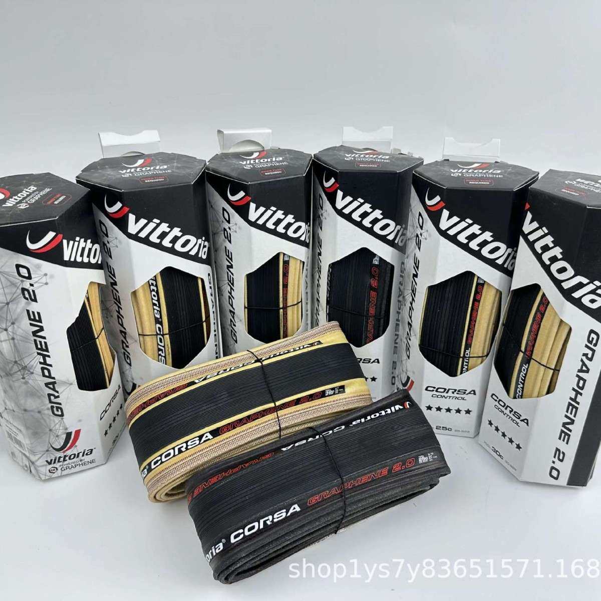 维多利亚VITTORIA CORSA科萨2.0 公路自行车防刺外胎黄边开口胎